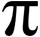 pi symbol